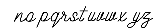 Thilika Font LOWERCASE