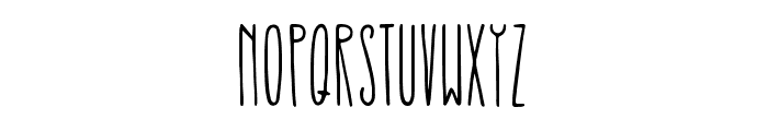 ThinStanley Font LOWERCASE
