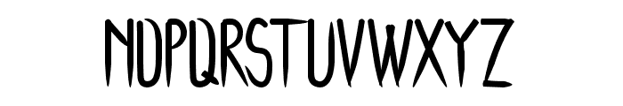 Thincu Font UPPERCASE