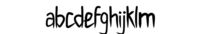 Thincu Font LOWERCASE