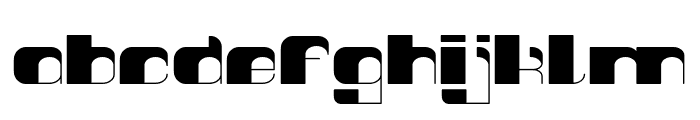 Think Techno Font LOWERCASE