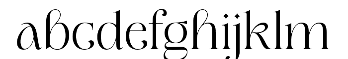 ThinkerHistoric-Regular Font LOWERCASE