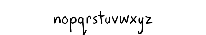 Third Storey Lowercase Font LOWERCASE