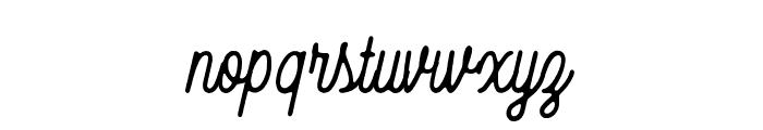 Thirdlone-Ink Font LOWERCASE