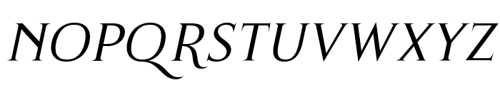 Thirsk Italic Font LOWERCASE