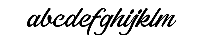 Thirtylane Script Regular Font LOWERCASE