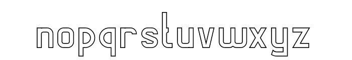 This Is Internet-Hollow Font LOWERCASE