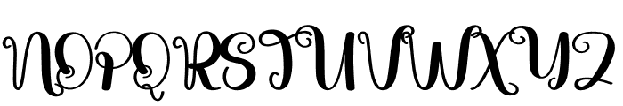 This Smile Font UPPERCASE