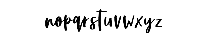 ThisLove Font LOWERCASE