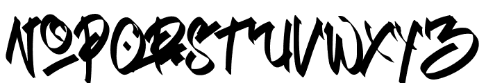 Thishub Graffiti Font UPPERCASE