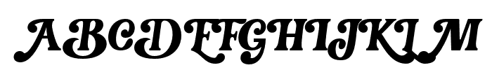 Thitheri-Regular Font UPPERCASE