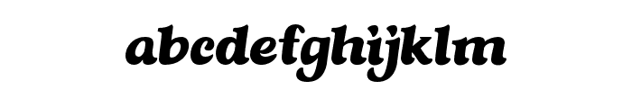 Thitheri-Regular Font LOWERCASE