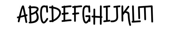 Tholmie Font LOWERCASE