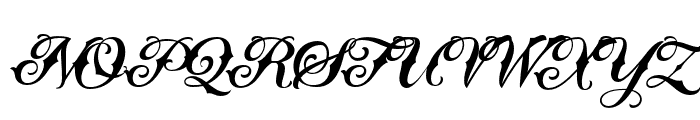 Thomeda-Regular Font UPPERCASE