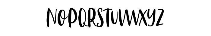 Thoolloves Font LOWERCASE