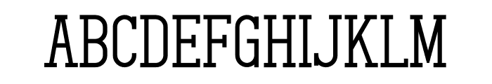 Thoretech Font LOWERCASE