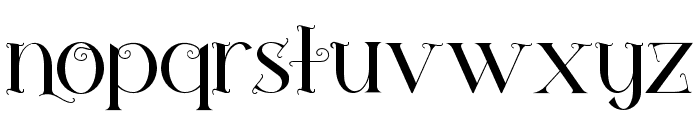 Thoriga Font LOWERCASE