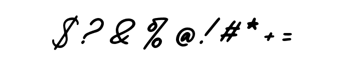 ThoriqSwash-Regular Font OTHER CHARS