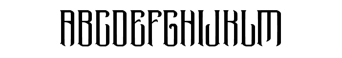 ThorkovRegular Font UPPERCASE