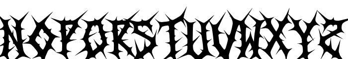 Thorn Oath Font LOWERCASE