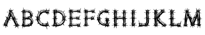 ThornOfCrowns Font UPPERCASE