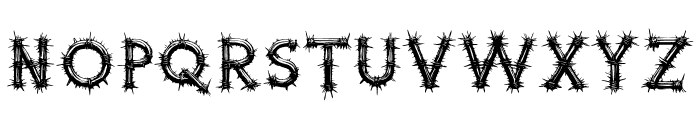 ThornOfCrowns Font UPPERCASE