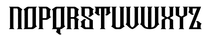 Thorndown Rustic Font UPPERCASE