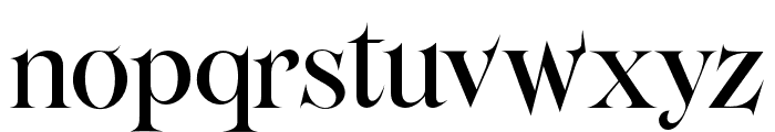 Thornelia Serif Font LOWERCASE