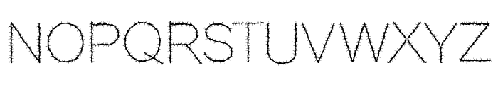 Thorns Font UPPERCASE
