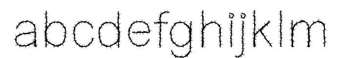 Thorns FONT