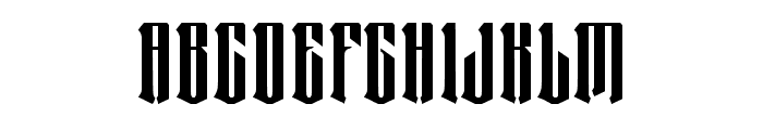 Thorzzi Font UPPERCASE