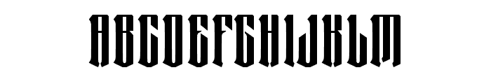 ThorzziRegular Font UPPERCASE