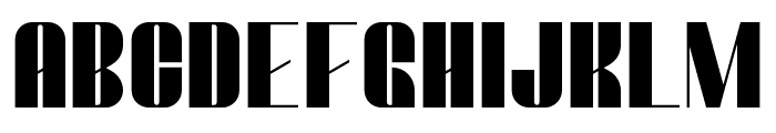 Thoulh Font UPPERCASE
