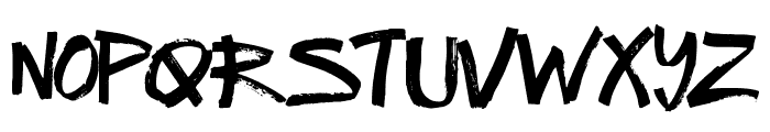 Thrash Punks Alternatives 01 Font UPPERCASE