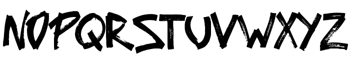 Thrash Punks Alternatives 02 Font UPPERCASE