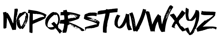 Thrash Punks Alternatives 03 Font UPPERCASE