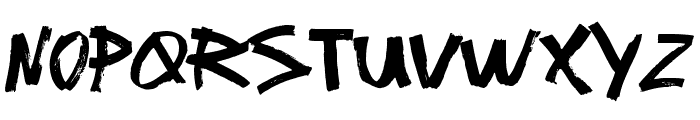 Thrash Punks Font LOWERCASE