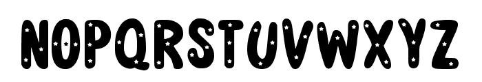 Three Star Regular Font UPPERCASE