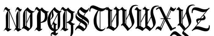 ThreeClover Font UPPERCASE