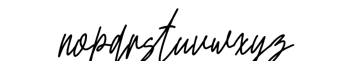 ThriphikaScript Font LOWERCASE