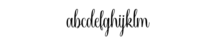 Through Calmly FONT