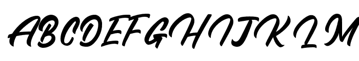 ThroughoutRegular Font UPPERCASE