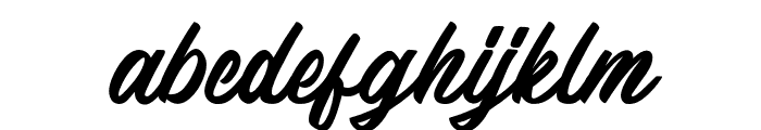 ThroughoutRegular Font LOWERCASE