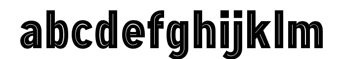 Throwback-Regular Font LOWERCASE