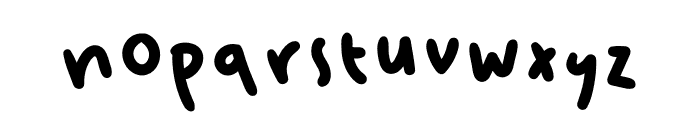 Thrylos Child Font LOWERCASE