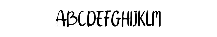 Thumbasono-Regular Font UPPERCASE