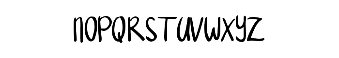 Thumbasono-Regular Font UPPERCASE