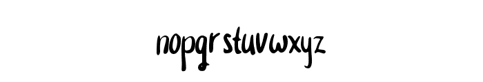 Thumbasono-Regular Font LOWERCASE