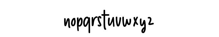Thumbelina Font LOWERCASE