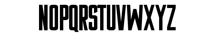 Thunder Super Regular Font UPPERCASE